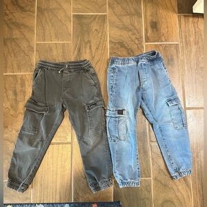 Set of 2 zara boy jean joggers size 6